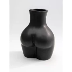 Discount Vase Donna Schwarz 22Cm Vasen