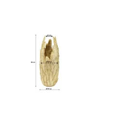 Vase Feathers Gold 80 Vasen