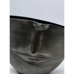 Hot Vase Half Face Anthrazit 31Cm Vasen