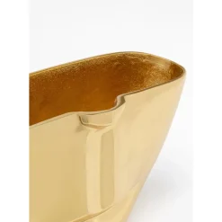Clearance Vase Half Face Gold 38Cm Vasen