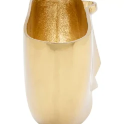 Clearance Vase Half Face Gold 38Cm Vasen
