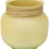 Hot Vase Isola Storm Gelb 18Cm Vasen