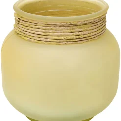 Hot Vase Isola Storm Gelb 18Cm Vasen