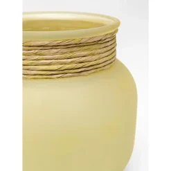 Hot Vase Isola Storm Gelb 18Cm Vasen