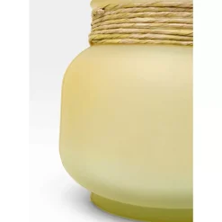 Hot Vase Isola Storm Gelb 18Cm Vasen