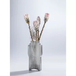 Hot Vase Las Vegas Grau Vasen
