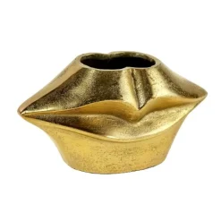 Discount Vase Lips Gold Vasen