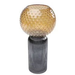 Vase Marvelous Duo Amber Grau 31Cm Vasen