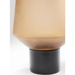 Clearance Vase Noble Ring Amber Matt 26Cm Vasen