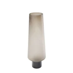 Outlet Vase Noble Ring Braun Matt 40Cm Vasen
