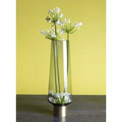 Hot Vase Noble Ring Grau 40Cm Vasen