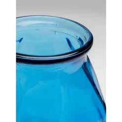 Hot Vase Origami Blau 35Cm Vasen