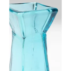 Vase Piramide Turkis 30Cm Vasen
