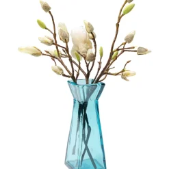 Vase Piramide Turkis 30Cm Vasen