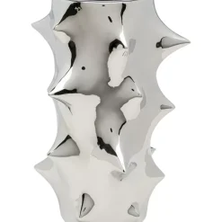Online Vase Pointy Silber 30Cm Vasen