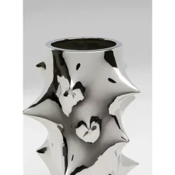 Online Vase Pointy Silber 30Cm Vasen