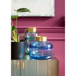 Sale Vase Positano Belly Grun 28Cm Vasen