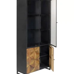Clearance Vitrine Illusion Gold 90X180Cm Regale
