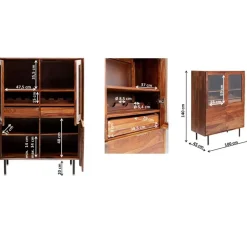 Outlet Vitrine Ravello 100 Regale