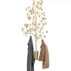 Outlet Wandgarderobe Leafline Gold 93Cm Kleinmöbel & Sonstiges
