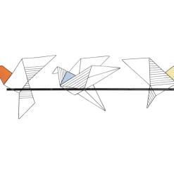 Best Wandgarderobe Origami Bird 114Cm Kleinmöbel & Sonstiges