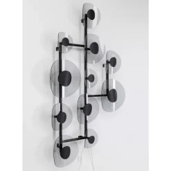 New Wandleuchte Mariposa Schwarz Smoke 116X198Cm Wandleuchten