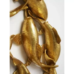 Outlet Wandobjekt School Of Koi Gold O102Cm Bilder
