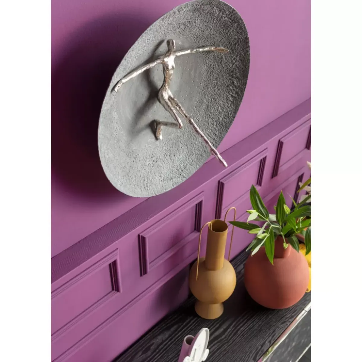 Outlet Wandobjekt Umano Silber O60Cm Bilder