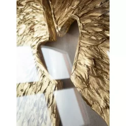 Outlet Wandschmuck Wings Gold-Weis 120X120Cm Bilder
