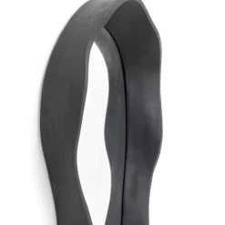 New Wandspiegel Dynamic Schwarz 29X61Cm Spiegel