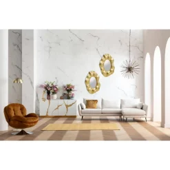Hot Wandspiegel Riley Gold 150X98Cm Spiegel
