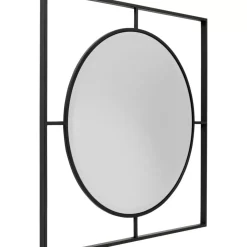Discount Wandspiegel Stanford Frame Matt Schwarz O90Cm Spiegel