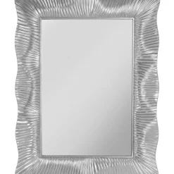 Wandspiegel Wavy Silber 94X124Cm Spiegel