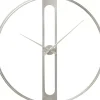 Best Wanduhr Clip Silber O60Cm Uhren