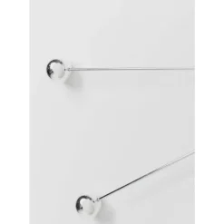 New Wanduhr Like Umbrella Balls Chrome Uhren