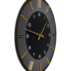 Sale Wanduhr Lio Schwarz O60 Uhren