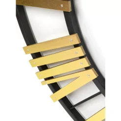 Hot Wanduhr Nevio Brass O95Cm Uhren