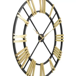 Hot Wanduhr Nevio Brass O95Cm Uhren