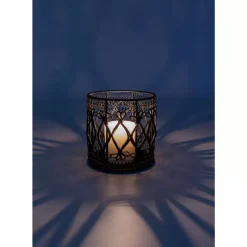 Hot Windlicht Hayat Schwarz 15Cm Kerzenständer & Laternen
