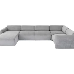 Best Wohnlandschaft 1 Lucca Grau Links 328Cm Sofas & Couches