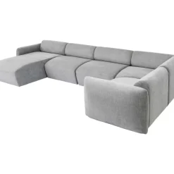 Best Wohnlandschaft 1 Lucca Grau Links 328Cm Sofas & Couches