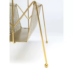 Best Zeitungsständer Basket Gold Klein Zeitungsständer